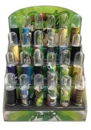 Runtz glass thick dugout steamroller chillum