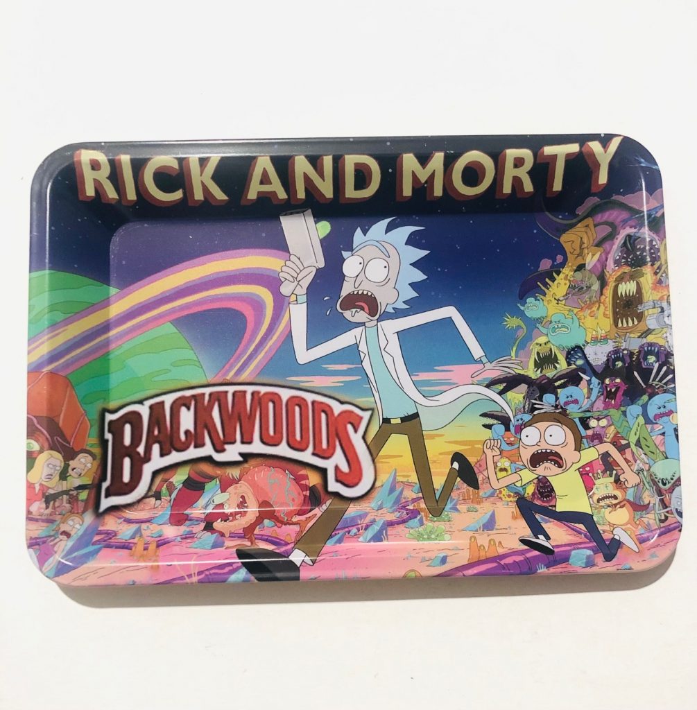 Offizielle Rick And Morty Drehunterlage – 27,5 X 17,5 Cm Aus Recycelbarem Kunststoff (Ideal Für Raucher-Zubehör)