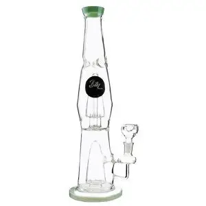 Billy mate Pop style 36cm Double Filter Waterpipe random colour