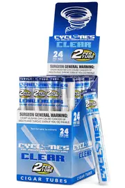 CYCLONE CLEAR PRE ROLLED CONES CLEAR