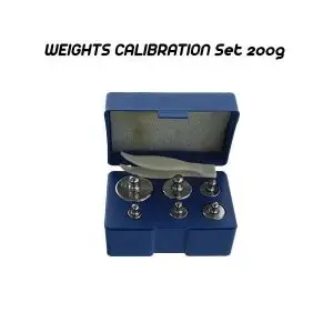 Precision scale calibration weight kit