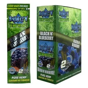 Juicy hemp wraps blue blunts