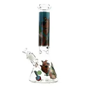 Billy mate Scooby doo and shaggy are blazed 35cm beaker waterpipe