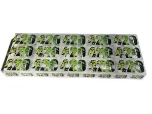 Glass cone bowl large display collectors rack