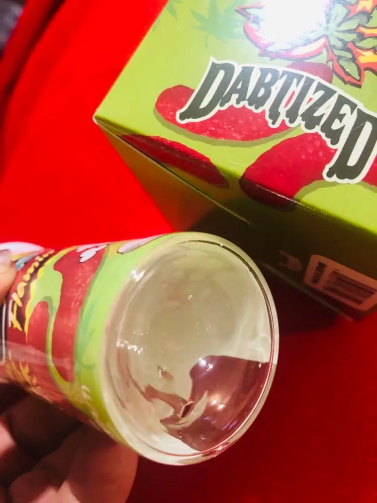 Cheetos puffs hand pipe glass chillum style - Image 4