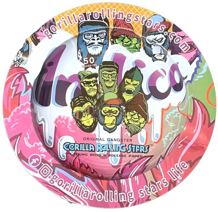 Gorilla stars ashtray 12 cm