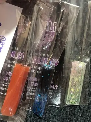 Flat end handle Handmade dab realm small dab tool