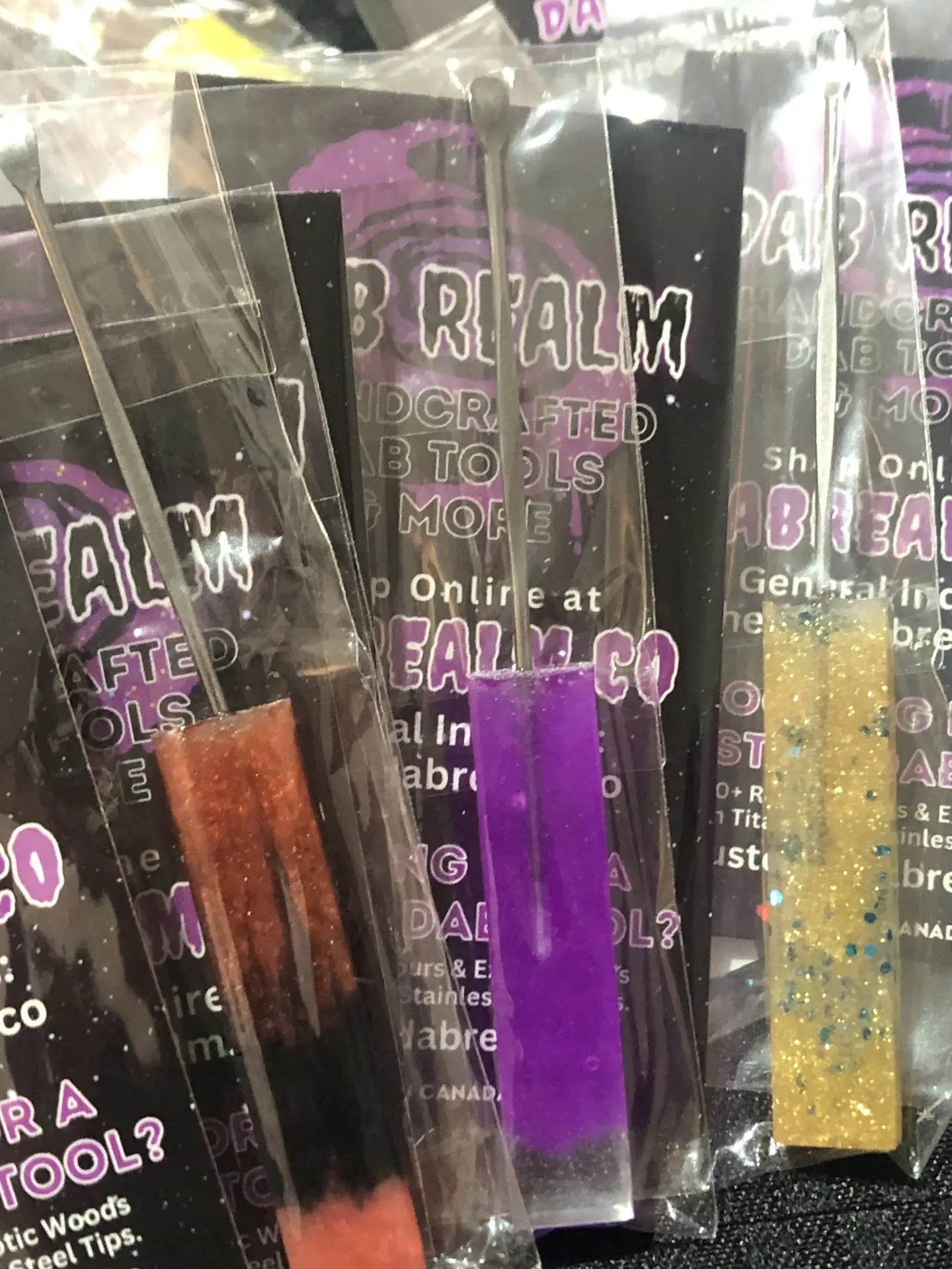 Rectangle handle Handmade dab realm small dab tool