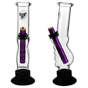 TORNADO BUBBLE WATER PIPE & GRIPPER GLASS BONGS