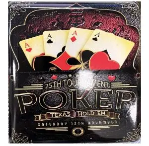 Metal cigarette case