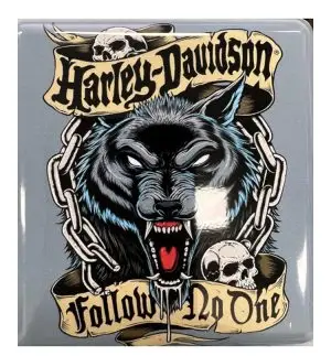 Metal cigarette case Harley davidson