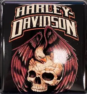 Metal cigarette case Harley davidson
