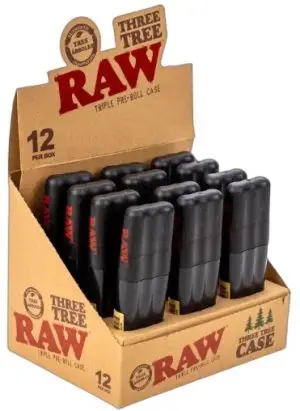 RAW three tree pre roll case