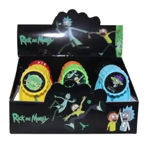 Rick n Morty grinder tray preroll filler
