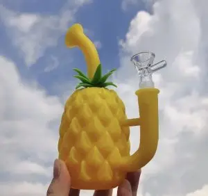 Silicone pineapple Waterpipe –15 cm