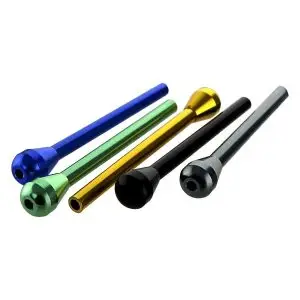 Aluminum Pen Style Snuff Snorter