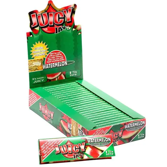 Juicy Jay's King Size Slim watermelon Hemp Papers