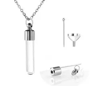 Snuff  Spoon Festival Necklace silver