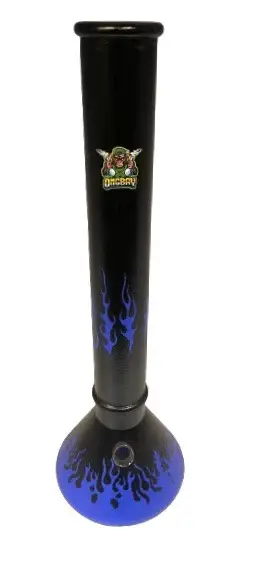 Ongbay ceramic 45cm flame beaker waterpipe random colour