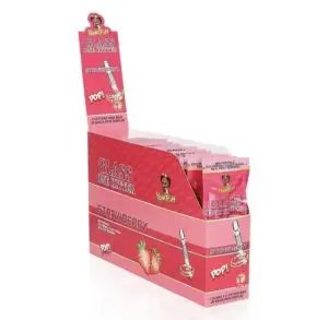 Honeypuff Strawberry flavour pop stick reusable glass one hitter