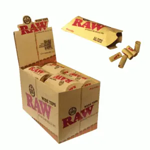 Raw pre rolled wide 21 tips