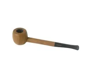 Wooden classic tobacco pipe