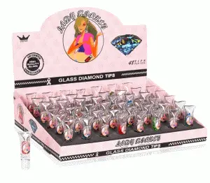 Lady hornet glass diamond tip reusable