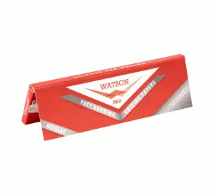 Watson's red smoking rolling papers fast burn