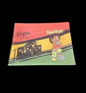 Honeypuff rolling tray shatter resistant