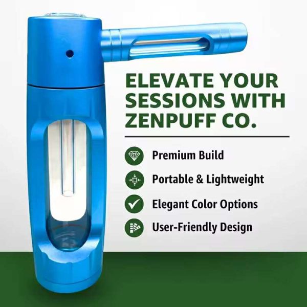 Premium Zenpuff portable gold metal pipe
