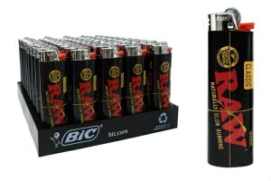 Bic Lighter raw black designs