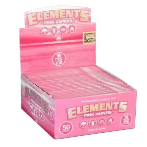 ELEMENTS PINK ROLLING PAPER KING SIZE