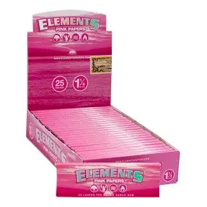 ELEMENTS PINK ROLLING PAPER 1/4 SIZE