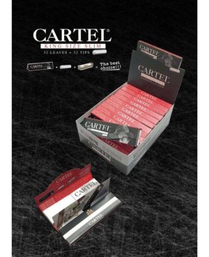 CARTEL Rolling Papers KING SIZE SLIM + TIPS